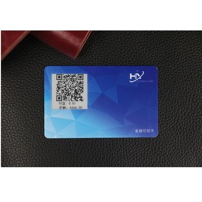 視覚キーOTPのスマート カードNFC SOS 1ボタン呼出し厚さ1.2mm