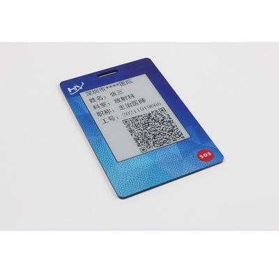 ビデオ スクリーンが付いているブルートゥースの支払無接触RFIDのカード1.5mm