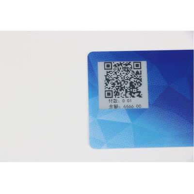 カスタマイズされたISO7816スマートな破片カードEインクは表示1.0mm厚さを印刷した