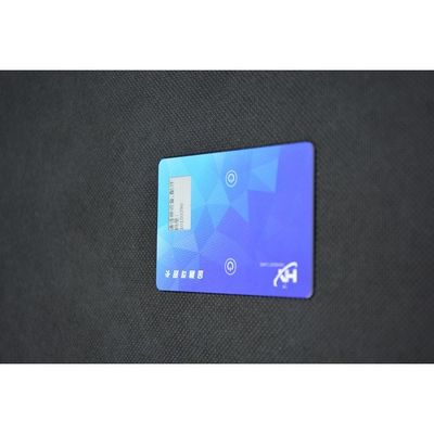 2.7インチ青い魔法使いのレイアウトの指紋は0.4mmデジタルのキーをスマート カード