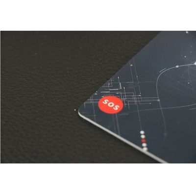デジタル表示装置が付いているポリ塩化ビニール ペットEインク クレジット カード スクリーンのバンク カード