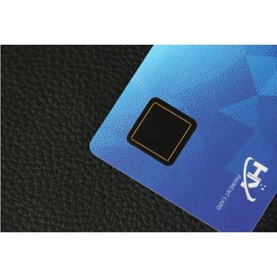 SEの破片の受動の指紋の支払カード視覚安全な携帯用7816インターフェイス