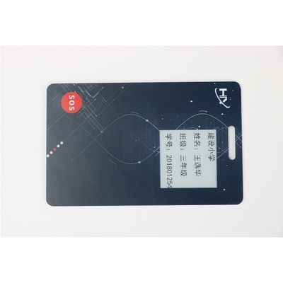 産業超薄いOTPの表示カード リチウム電池IP68は防水する