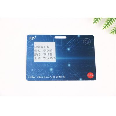 OLEDスクリーンOEM ODMが付いている再充電可能な1.5mm RFID無接触カード