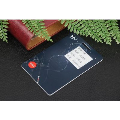 BLE標識IDカードブルートゥース再充電可能な1.2mmの厚さの多位置