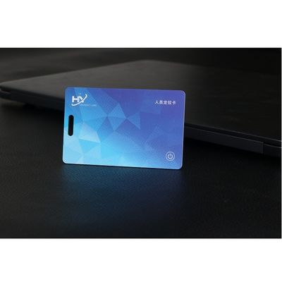 0.84mmの厚さBLE標識IDカード 	活動的な標準的なバンク カード