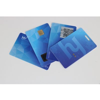 カード7816青い妖精のレイアウトの高周波を詰め込むデジタル ボタンRFID