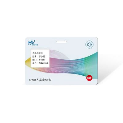 インチ冷たい80mAh BLE標識IDカード1.02 -軽量のポータブルを押した