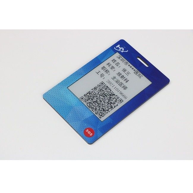 1.02都市交通カードのために防水インチ インク スクリーンOTPのスマート カードIP68